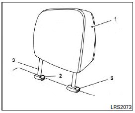 1. Head restraint