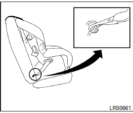 LATCH webbing-mounted attachment