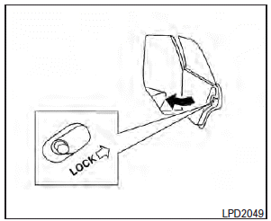 Child safety locks help prevent the rear doors from being opened accidentally, especially when small children are in the vehicle.