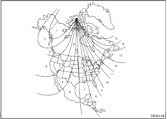 Zone map