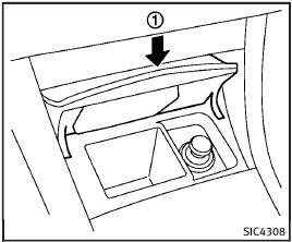 Storage box (if so equipped)