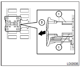 If any electrical equipment does not operate, remove the extended storage switch and check for an open fuse.