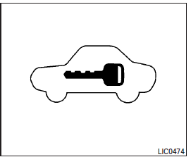 The security indicator light blinks whenever the ignition switch is in the LOCK, OFF or ACC position. This function indicates the INFINITI Vehicle Immobilizer System is operational.