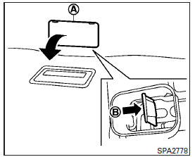 If the liftgate cannot be opened with the instrument panel switch, liftgate opener switch or keyfob due to a discharged battery, follow these steps: