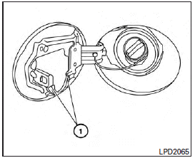 1. Turn the fuel-filler cap counterclockwise to remove.