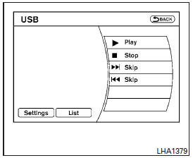 Movie file operation (models with Navigation System)