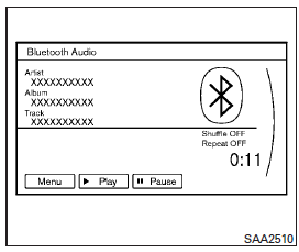 Audio main operation