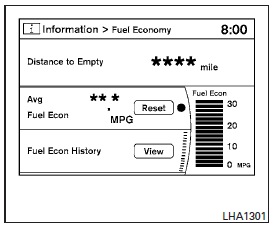 Fuel economy