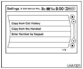 2. Select the Add New key at the top of the screen.