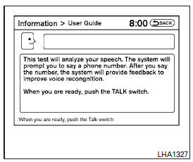 The system is equipped with a tutorial that allows you to practice saying commands and receive feedback on the volume, speed and timing of your speech.