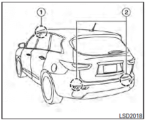 The Blind Spot Warning (BSW) and Blind Spot Intervention (BSI) systems can help alert the driver of other vehicles in adjacent lanes when changing lanes.