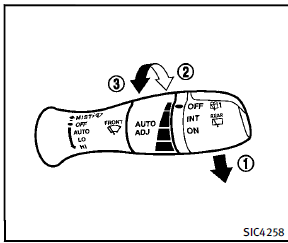 The rain-sensing auto wiper system can