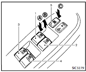 1. Driver side window