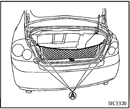 Cargo net retainers