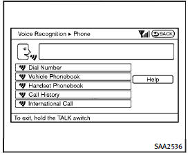 4. Speak International Call.