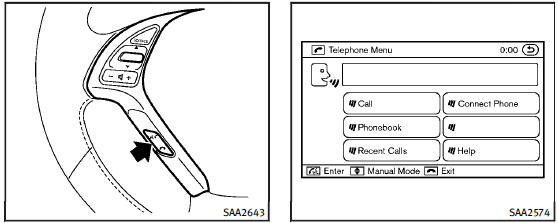 Giving voice command: