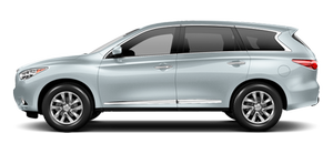 Liftgate release lever  - Liftgate - Pre-driving checks and adjustments - Infiniti JX Owners Manual - Infiniti JX