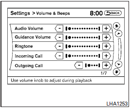 Adjusting the incoming or outgoing call volume may improve clarity if reception between callers is unclear.