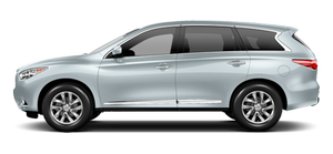 Child safety rear door lock  - Doors - Pre-driving checks and adjustments - Infiniti JX Owners Manual - Infiniti JX